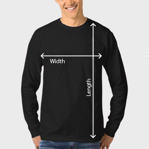 size guide long sleeve